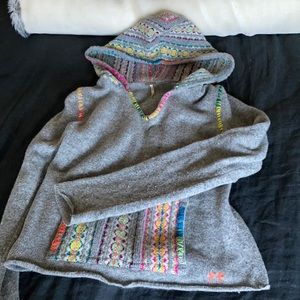 Colorful Knit Free People Sweater